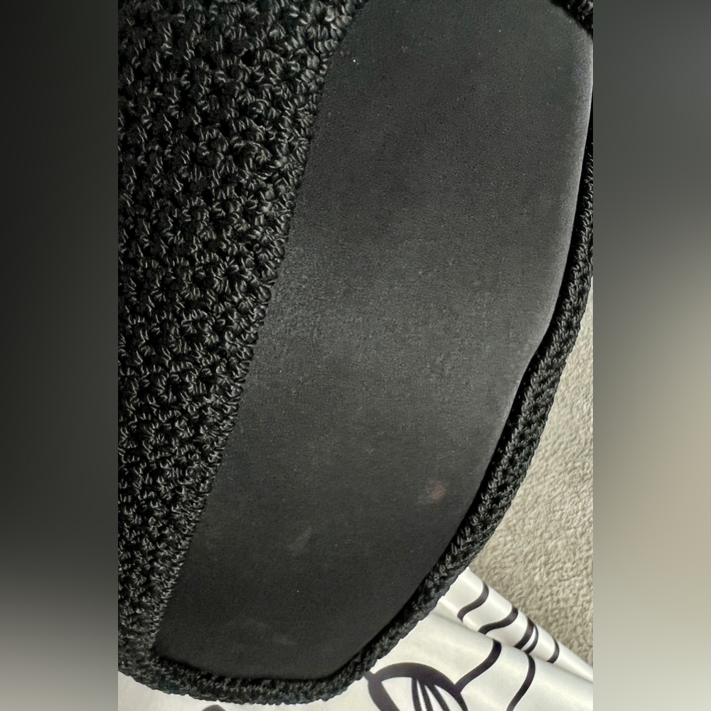 The Sak Crochet Mini Handbag Black - Picture 6 of 10